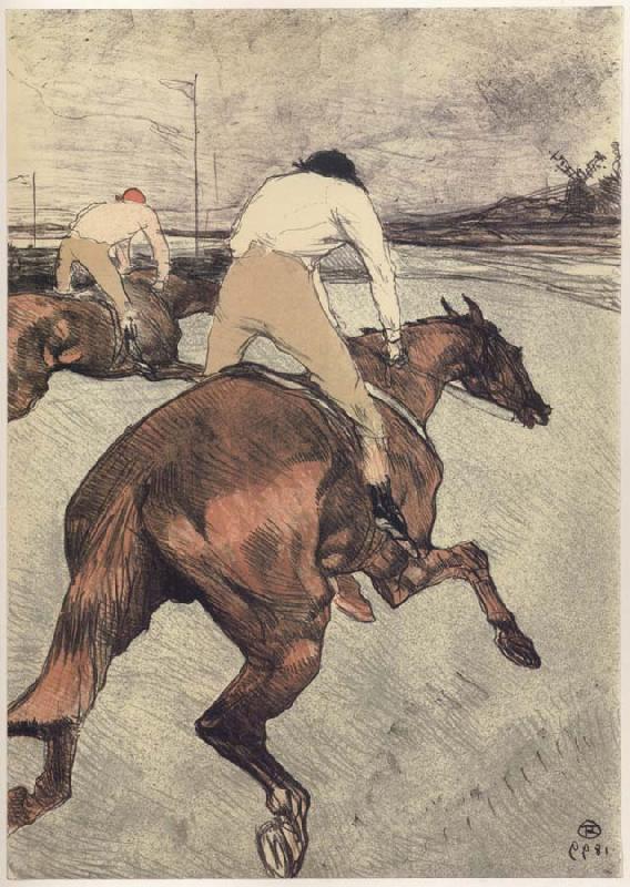 Henri  Toulouse-Lautrec The Jockey Germany oil painting art
